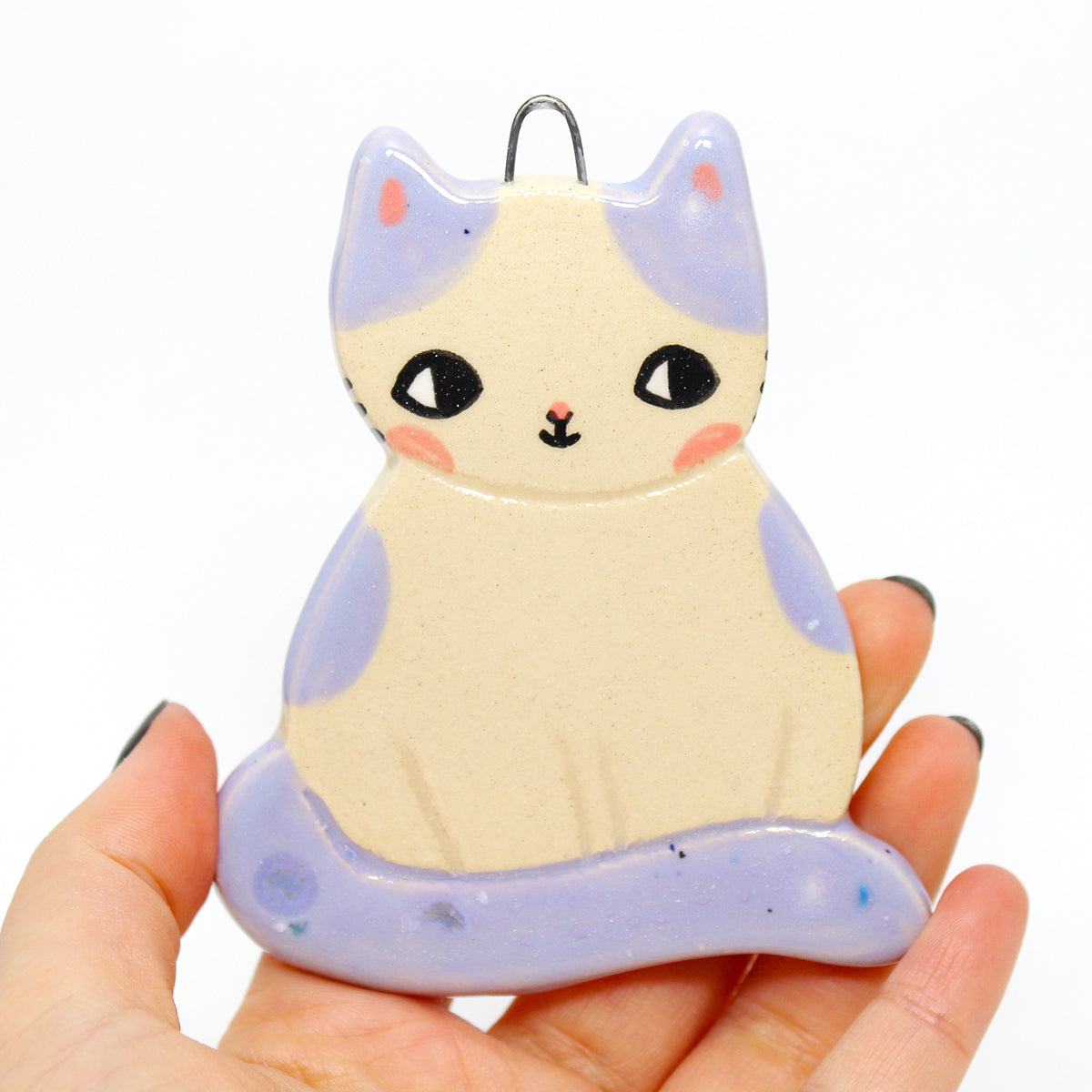 Ceramic Cat Wall Hanging #2733