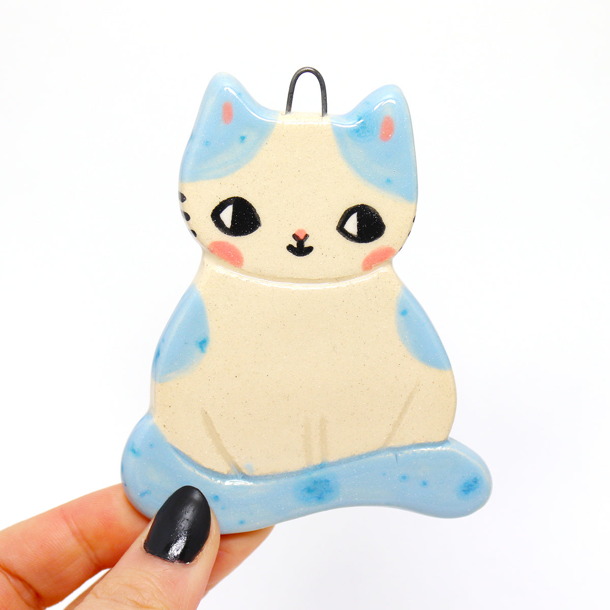 Ceramic Cat Wall Hanging #2735
