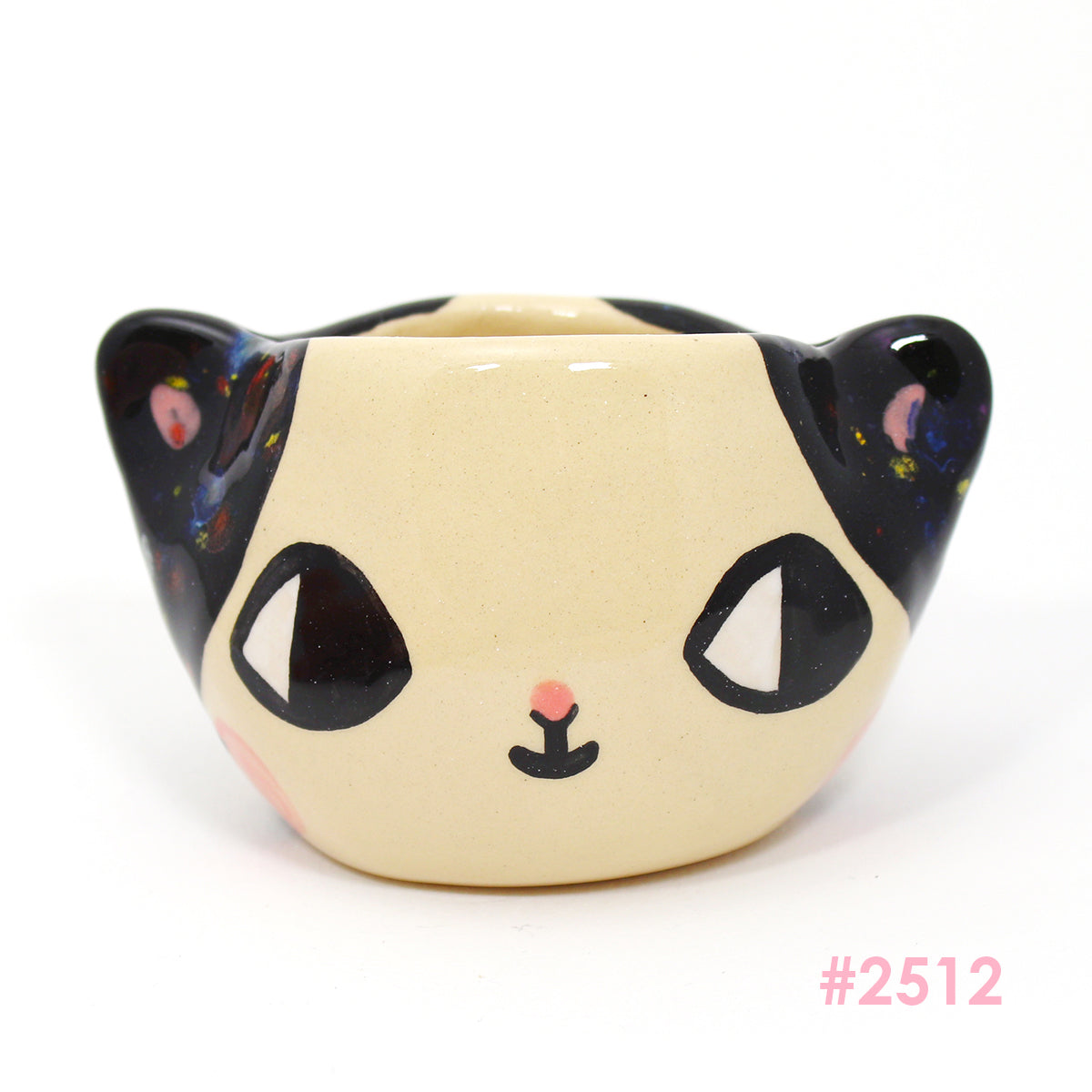 Ceramic Kitty Planter Pot Small - #2512-2516