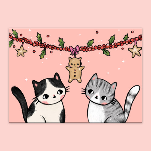 Cookie Cat Postcard