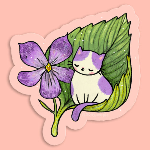 Wild Violet Sticker