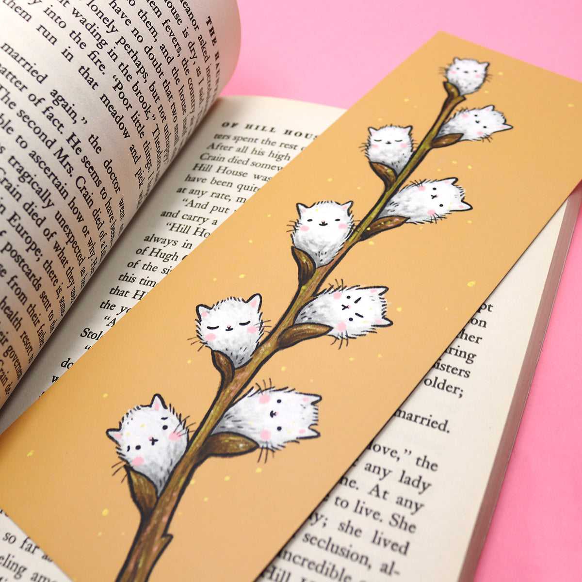 Pussy Willow XL Bookmark