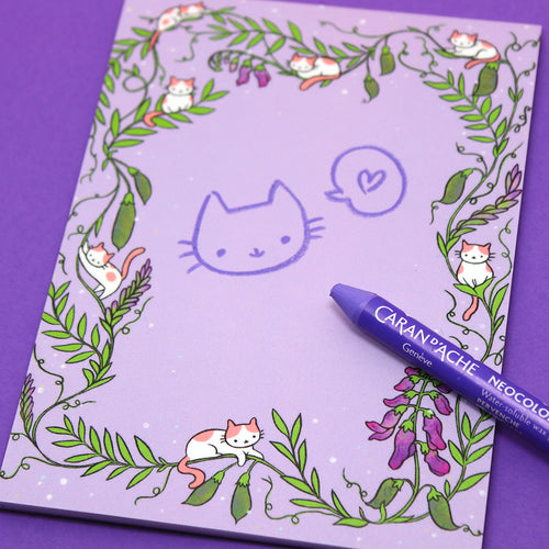 Purple Vetch Notepad