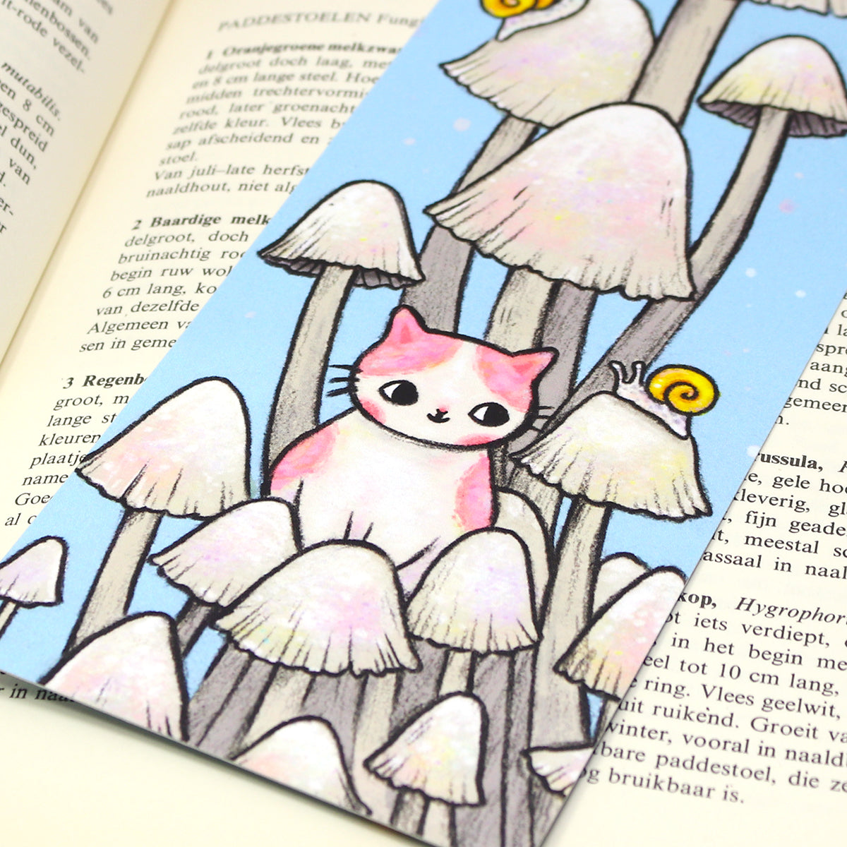 Mushroom Cat XL Bookmark