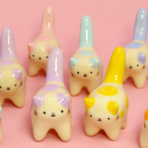 Ceramic Tiny Cat Blind Box - Standing