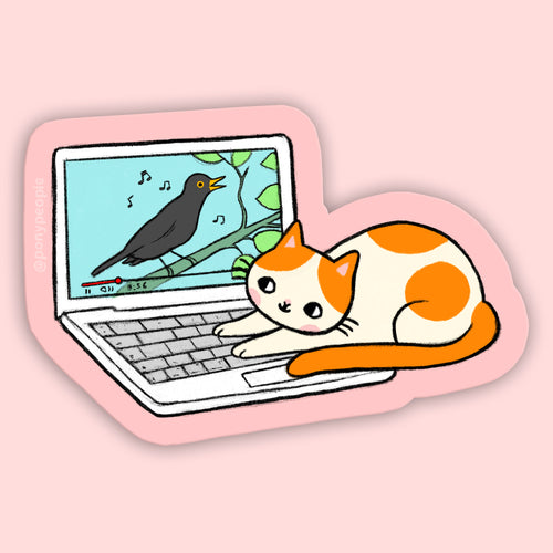 Bird Watcher Sticker