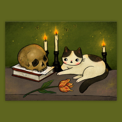 Memento Mori Postcard