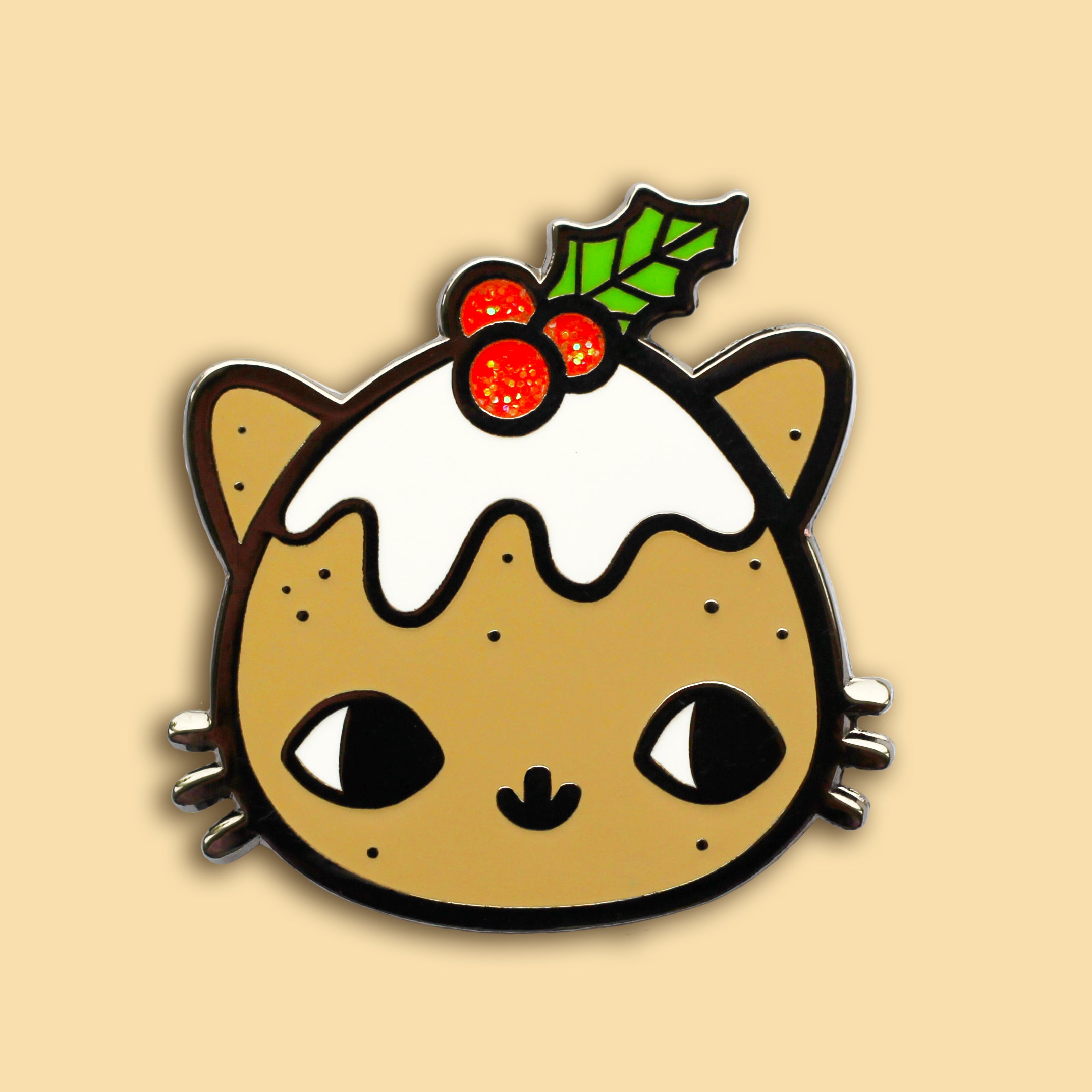 Pudding Kitty Pin - SALE