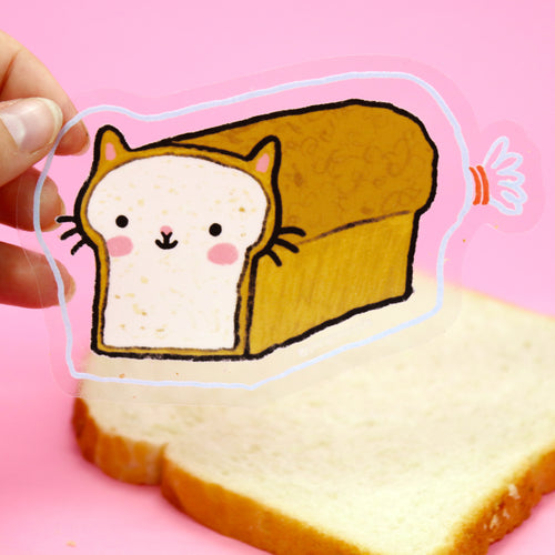 Cat Loaf Transparent Sticker