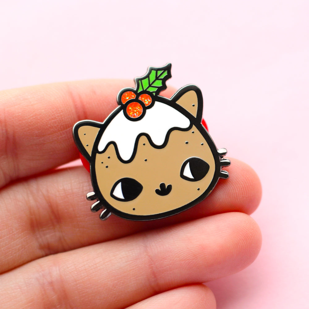 Pudding Kitty Pin - SALE