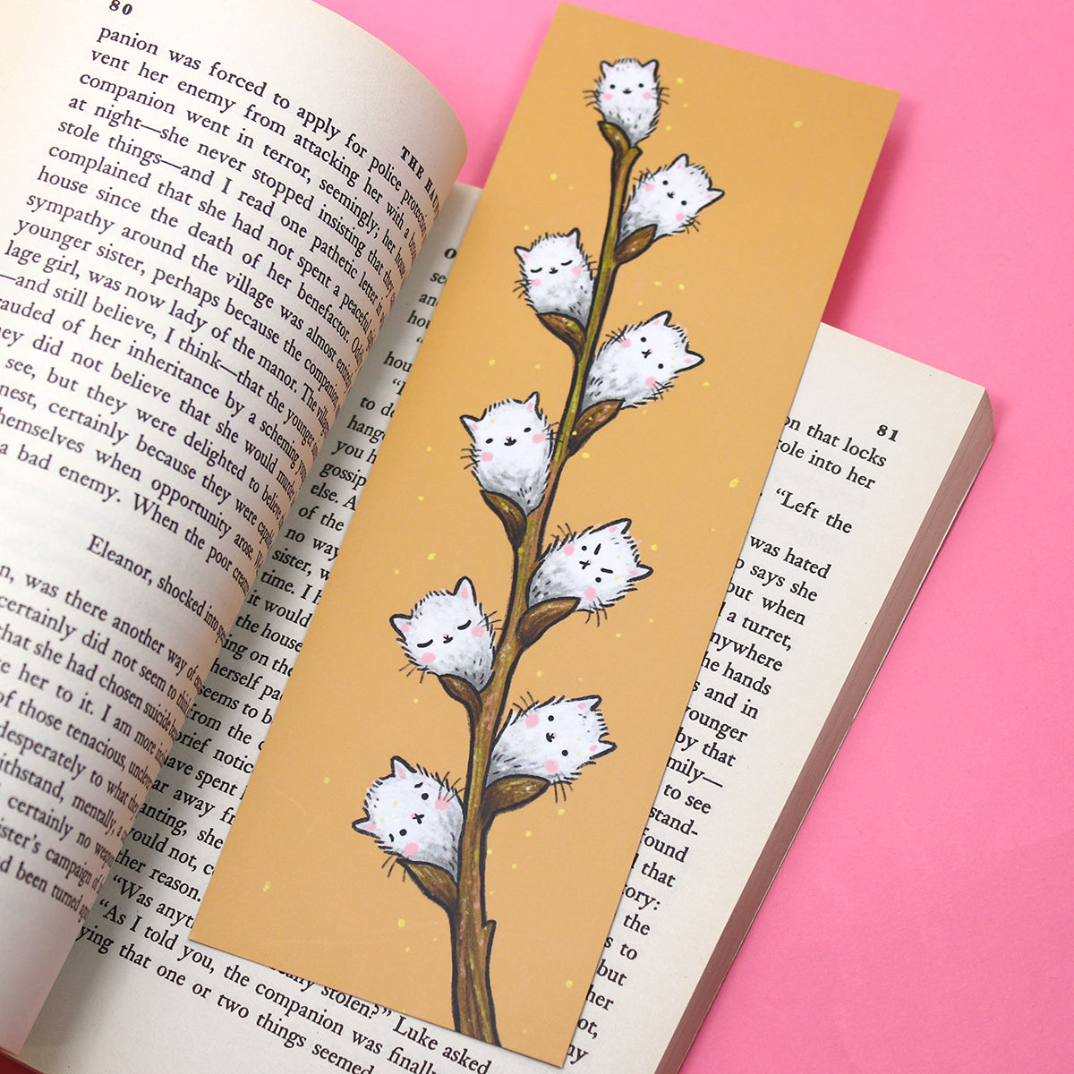 Pussy Willow XL Bookmark
