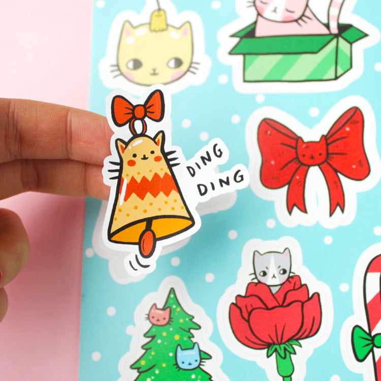 Jolly Kittens Sticker Set
