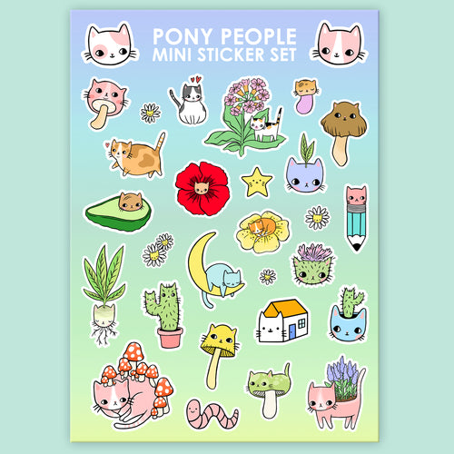 Kitty Party Mini Sticker Set