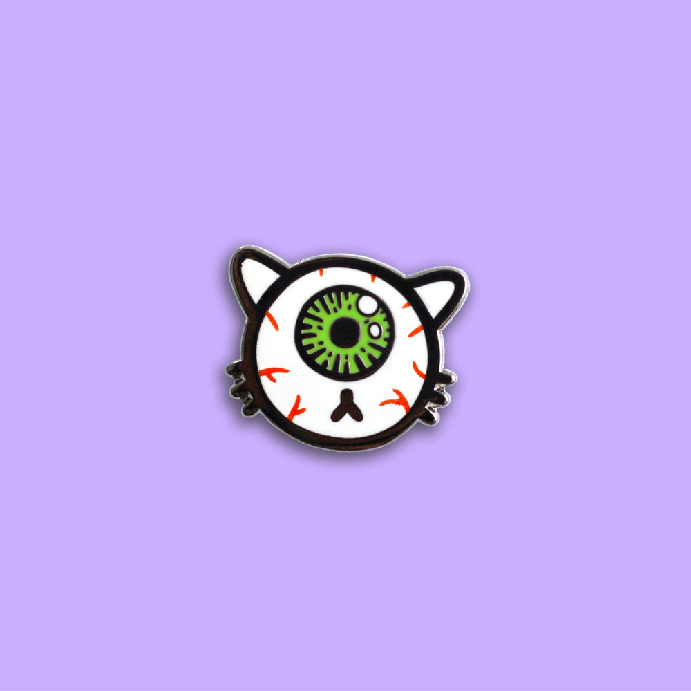 Eyeball Kitty Pin - SALE