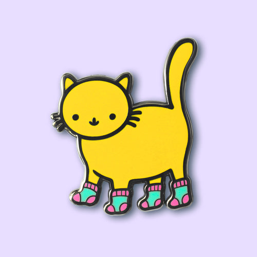 Sock Kitty Pin